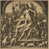 Albrecht Dürer - The Whore of Babylon, from The Apocalypse