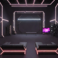 Amazon Basics 3-Tier Metal Utility Shelves