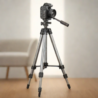 Amazon Basics 60-Inch Lightweight Tripod with Fluid Head