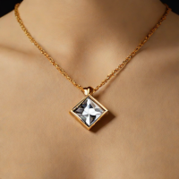 Alessi Diamond Pendant