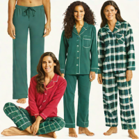 Amazon Essentials Women's Flannel Pajama Set