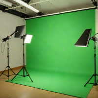 Acoustic Foam Green Screen