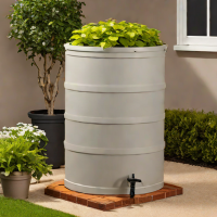 Amazon Basics Rain Barrel 50 Gallon