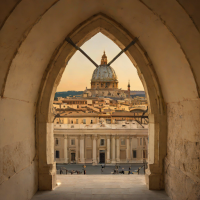 Aventine Hill Keyhole View