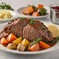 Beef Pot Roast with Root Vegetables