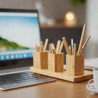 Bamboo Toothbrush Holders