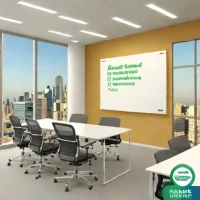 BiC Reboard Glass Whiteboard