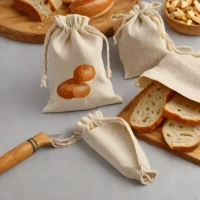 Bread Slice Bags (Reusable Cotton Linen)