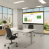 BoardMaster Elite Adjustable Whiteboard