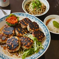 Bun Cha at Huong Lien (Bun Cha Ta)