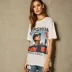 Bershka Oversized Graphic Tee