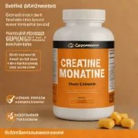 BulkSupplements Creatine Monohydrate Capsules (500 count)