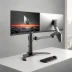 Brateck LDT23-C011 Dual Monitor Arm