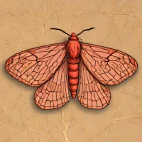 Blood-vein moth