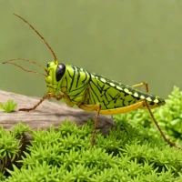 Brazilian Grasshopper (Rhammatocerus schistocercoides)