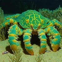 Blunt slipper lobster (Scyllarides squammosus)