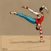 Barani (Front Half Twist)