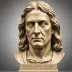 Bust of John Milton by Roubiliac