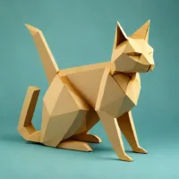 Brill's Sitting Cat