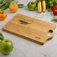 Bamboo Cutting Board - 14 x 9 Inches