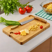 Bamboo Cutting Board - 10 x 6 Inches