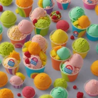 Baskin-Robbins Rainbow Sherbet