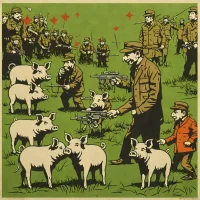 Banksy - Turf War (2003)