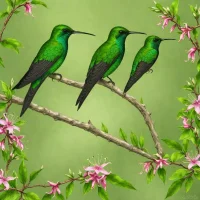 Black-billed Streamertail