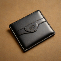 Bosca Leather Card & Cash Wallet