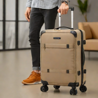 Bagsmart Carry on Luggage Spinner Suitcase