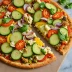 Banza Cauliflower Crust Roasted Veggie Pizza