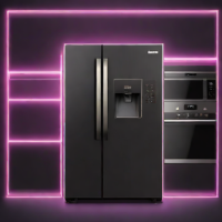 Bush Furniture Cabot L Shaped Standing Desk