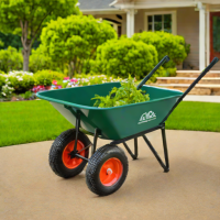 Bully Tools 1250 Heavy-Duty Wheelbarrow