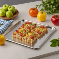 Baker's Secret Commercial Heavy Duty Aluminum Baking Sheet, 18x13 inch