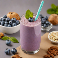 Blueberry Almond Smoothie