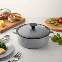 Brabantia Enameled Cast Iron Dutch Oven