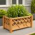 Birdrock Home Willow Trellis Raised Garden Bed