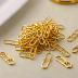 Bright Creations Paper Clips, Gold