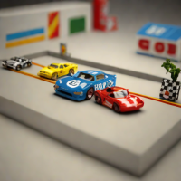 Bay City Studios - Slot Car Racing Kit