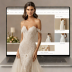 Custom Wedding Dress by Berta