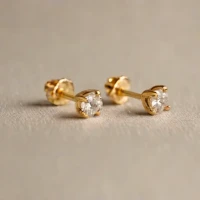 Catbird Tiny Diamond Stud Earrings