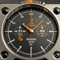 Citizen Eco-Drive Digital Chronograph Model 8800