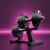 Chrome Hex Dumbbell Set (High Weight)