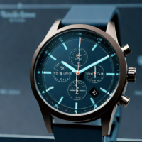 Citizen Eco-Drive Blue Bezel Field Watch