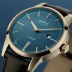 Citizen Eco-Drive Blue Bezel Dress Watch