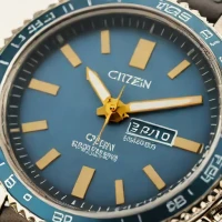 Citizen Eco-Drive Automatic (Blue Bezel)