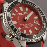 Citizen Eco-Drive Promaster Diver (Red Dial)