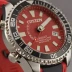Citizen Eco-Drive Promaster Diver (Red Dial)