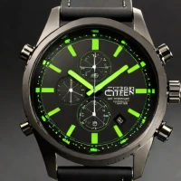 Citizen Ecodrive Chronograph Field Eco-Lite