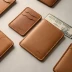 Corter Leather Flat Card Wallet